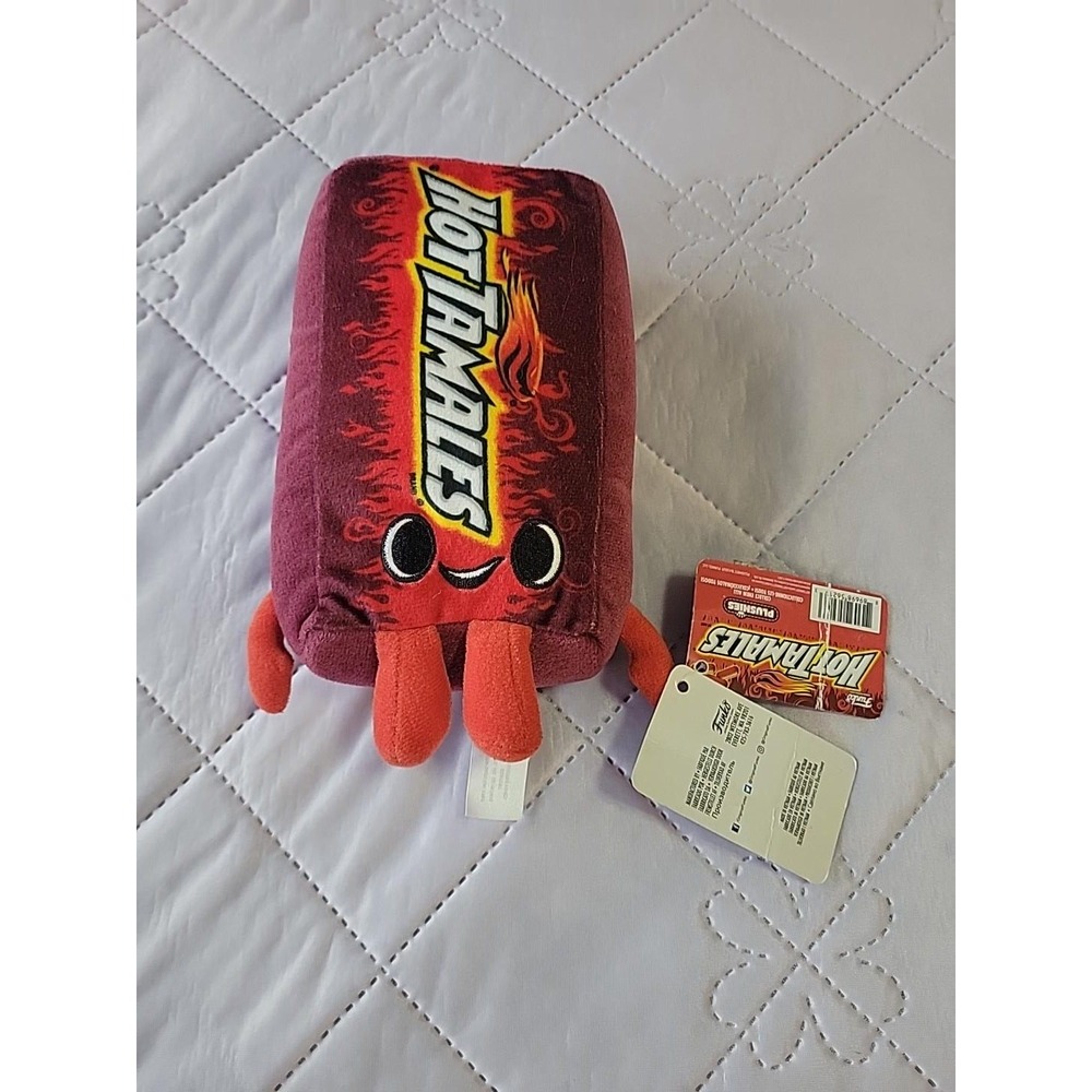 Funko Plushies Hot Tamales Candy Box Red Spicy Collectible Plush Toy NWT